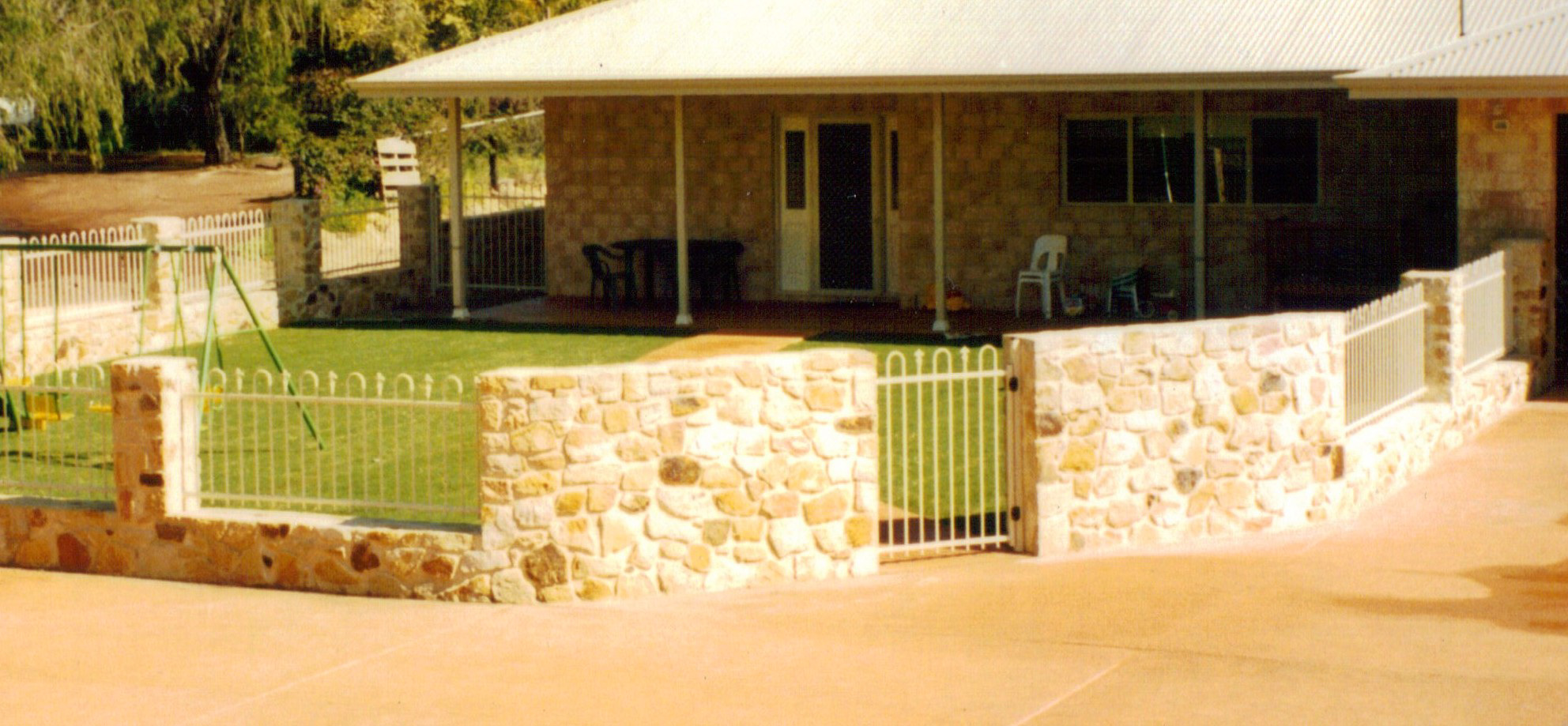 stone feature walls bunbury